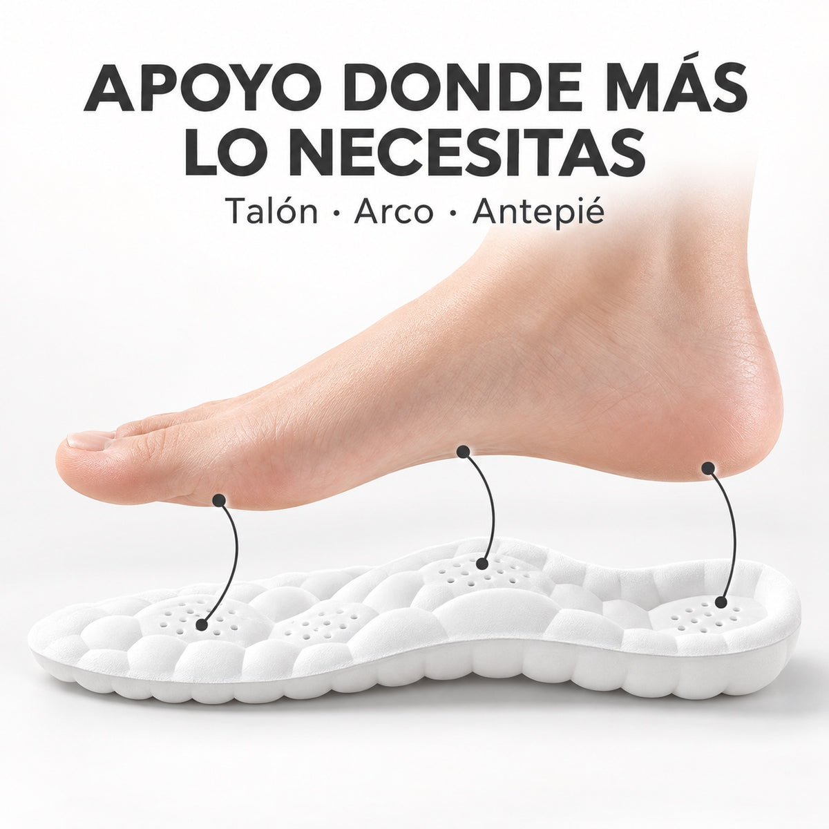 Plantillas Nube 4D – Camina con más comodidad