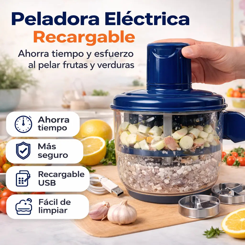 Peladora Eléctrica Recargable