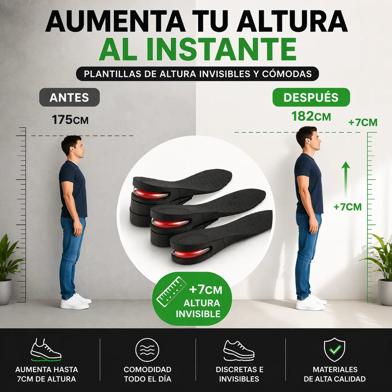 Plantilla Aumenta Estatura