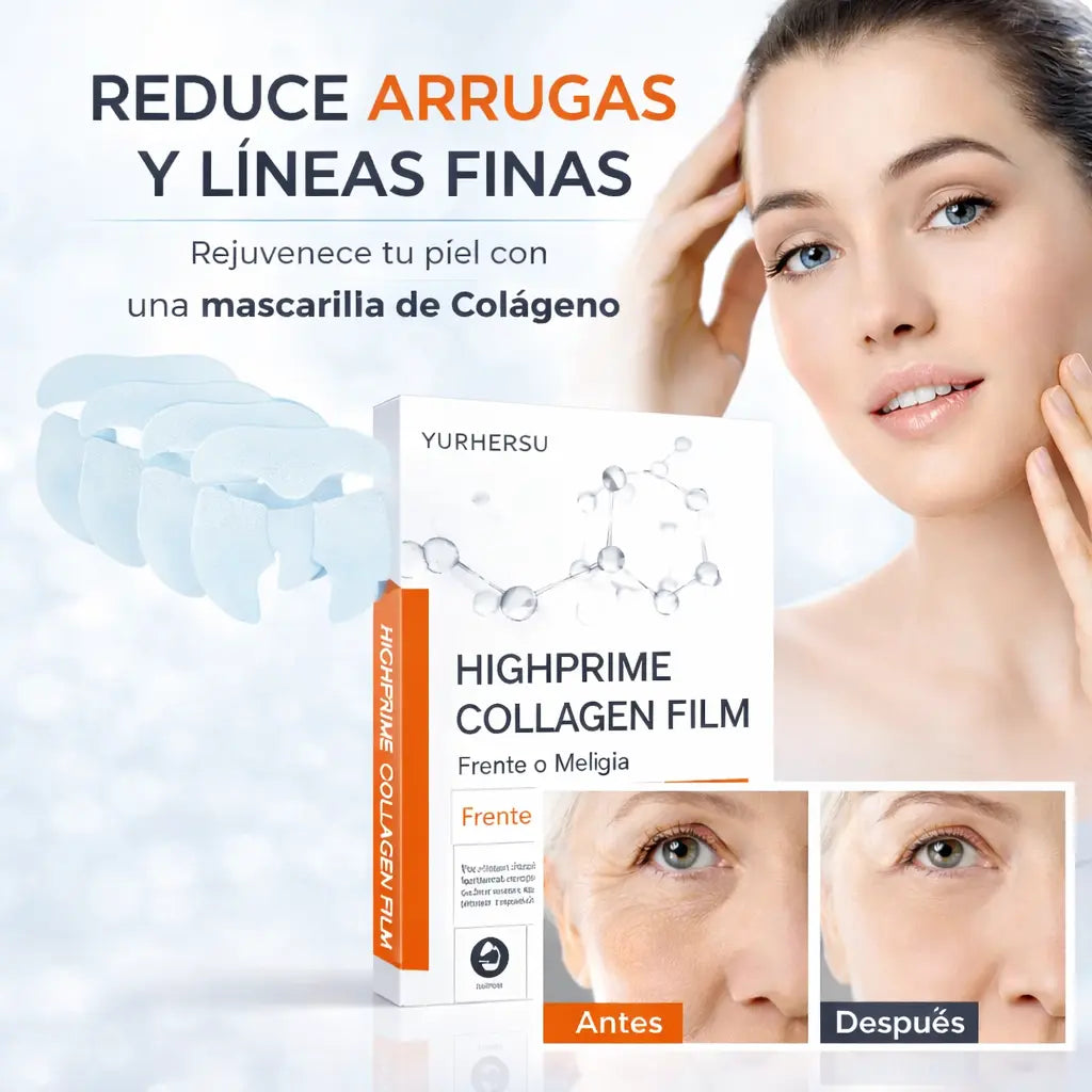 Mascarilla de Colágeno Antiarrugas – Efecto Rejuvenecedor para la Piel