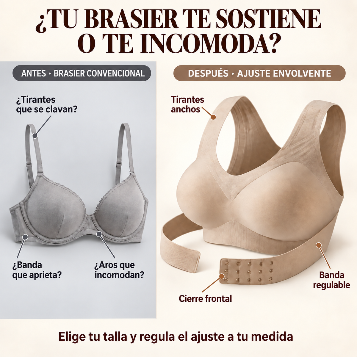 Brasier Corrector de Postura