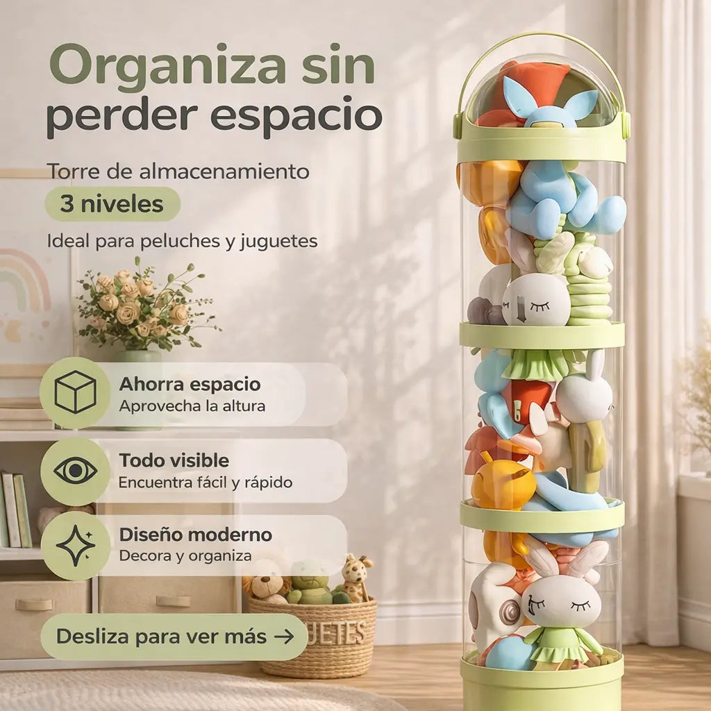 Organizador de Peluches Niveles